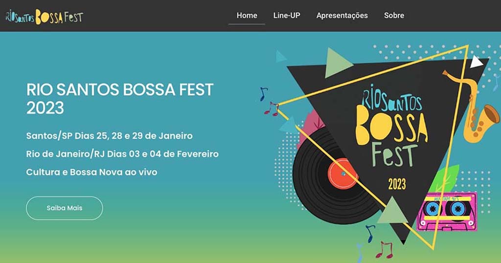 longB a agência do Rio Santos Bossa Fest